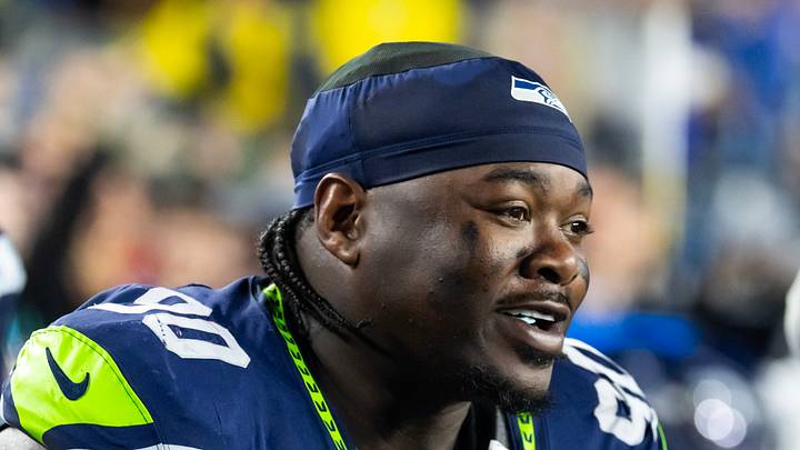 Seattle Seahawks defensive tackle Jarran Reed against the New England Patriots. Seattle Seahawks defensive tackle Jarran Reed against the New England Patriots.