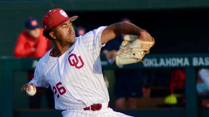 Oklahoma Pitcher Kyson Witherspoon