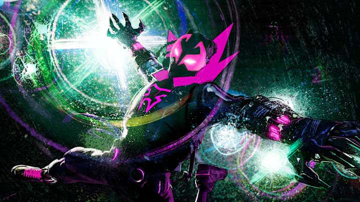 Miles G. Morales (Jharrel Jerome) as The Prowler in Columbia Pictures and Sony Pictures Animation’s SPIDER-MAN: BEYOND THE SPIDER-VERSE.