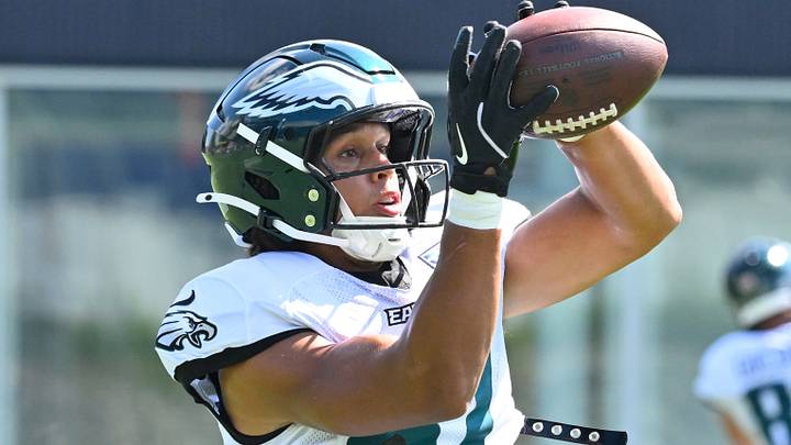 Philadelphia Eagles tight end Eli Stowers Philadelphia Eagles tight end Eli Stowers