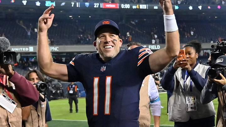 Chicago Bears quarterback Case Keenum