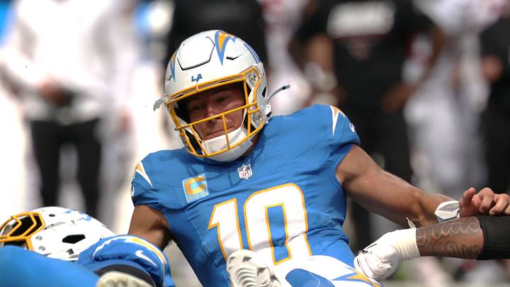Los Angeles Chargers quarterback Justin Herbert Los Angeles Chargers quarterback Justin Herbert
