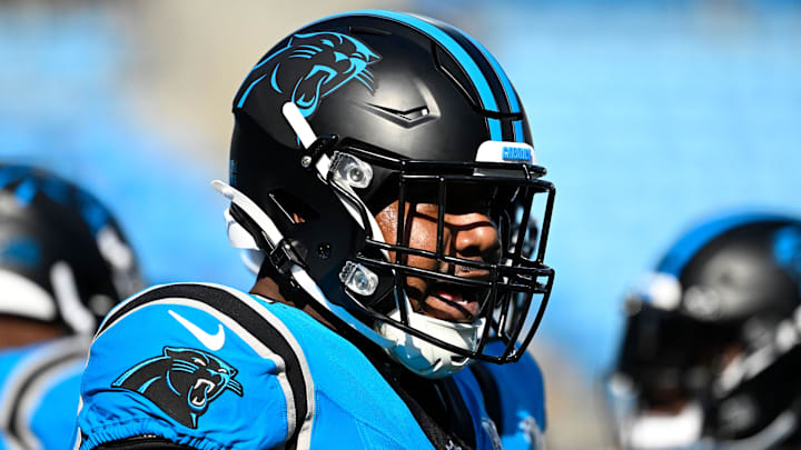 Former Carolina Panthers defensive tackle Shy Tuttle 