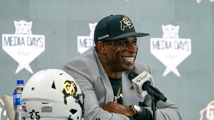 Colorado coach Deion Sanders welcomes families to Folsom Field for the Buffaloes’ matchup with Utah Colorado coach Deion Sanders welcomes families to Folsom Field for the Buffaloes’ matchup with Utah