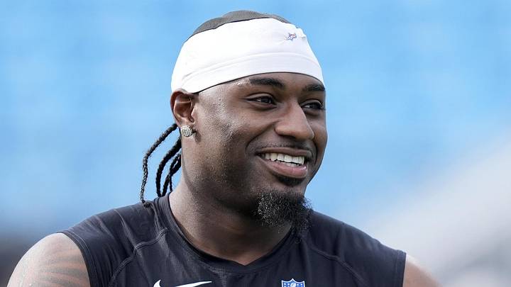 Carolina Panthers wide receiver Xavier Legette