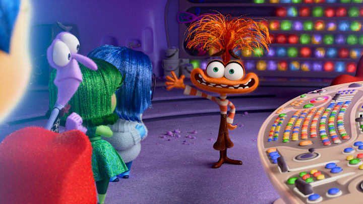 MEET ANXIETY -- Disney and Pixar’s “Inside Out 2” returns to the mind of newly minted teenager Riley