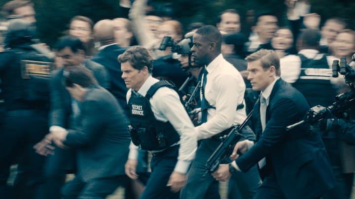 PARADISE - “The Day” - Sinatra and Xavier confront the past, returning to the harrowing day that brought them to Paradise. JAMES MARSDEN, STERLING K. BROWN, TYLER JACOB MOORE