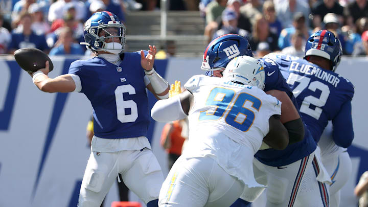 Los Angeles Chargers v New York Giants