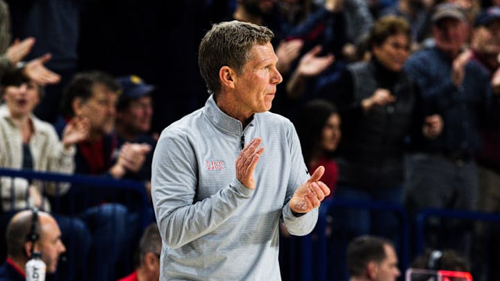 Gonzaga Bulldogs head coach Mark Few.