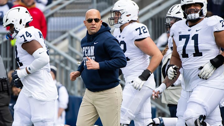 Penn State head coach James Franklin