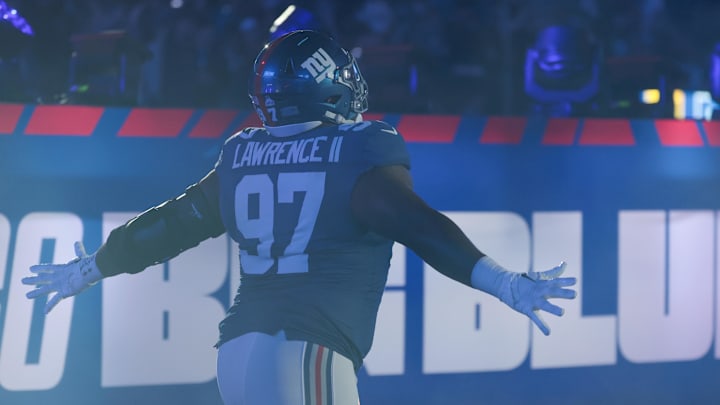 New York Giants defensive tackle Dexter Lawrence II 