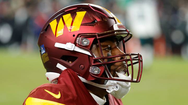 Washington Commanders wide receiver Treylon Burks (Amber Searls-Imagn Images) Washington Commanders wide receiver Treylon Burks (Amber Searls-Imagn Images)