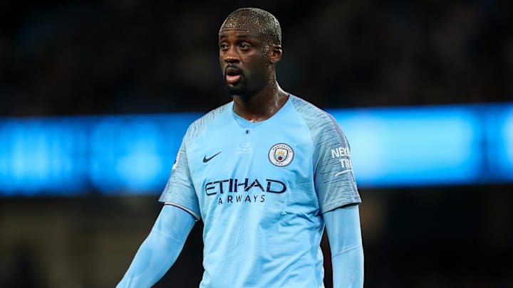 Toure has been at Tottenham's training ground