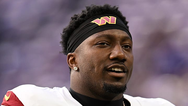 Washington Commanders wide receiver Deebo Samuel Sr. Washington Commanders wide receiver Deebo Samuel Sr.