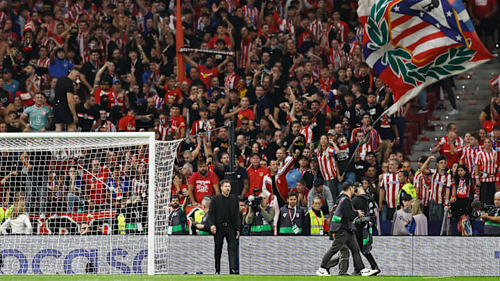 Atlético Madrid could face sanctions after the Madrid derby was temporarily suspended.