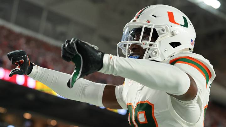 Miami Hurricanes cornerback OJ Frederique Jr. Miami Hurricanes cornerback OJ Frederique Jr.