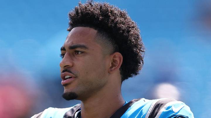 Carolina Panthers quarterback Bryce Young
