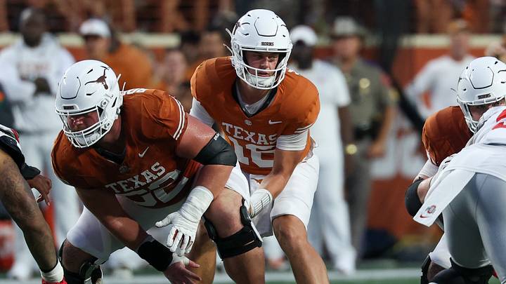 Connor Robertson, Arch Manning, Sept. 12, Ohio State at Texas Connor Robertson, Arch Manning, Sept. 12, Ohio State at Texas