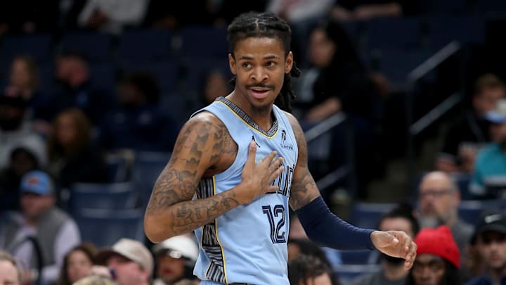 Grizzlies guard Ja Morant is back on the injury report, this time with a UCL sprain.