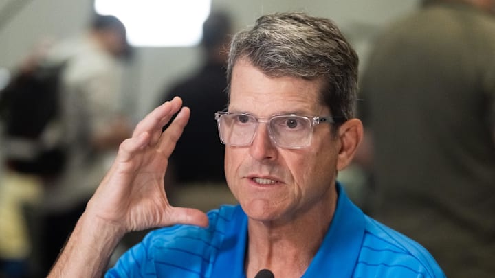 Chargers HC Jim Harbaugh