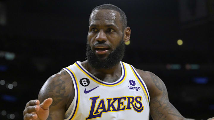 Los Angeles Lakers forward LeBron James