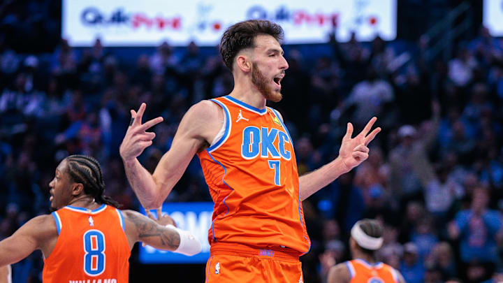 Phoenix Suns v Oklahoma City Thunder: Emirates NBA Cup - Quarterfinals Phoenix Suns v Oklahoma City Thunder: Emirates NBA Cup - Quarterfinals