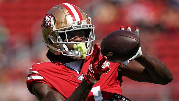 San Francisco 49ers wide receiver Brandon Aiyuk (Darren Yamashita-USA TODAY Sports) San Francisco 49ers wide receiver Brandon Aiyuk (Darren Yamashita-USA TODAY Sports)