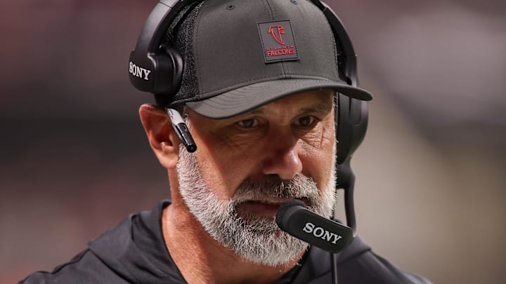 Atlanta Falcons defensive coordinator Jeff Ulbrich Atlanta Falcons defensive coordinator Jeff Ulbrich