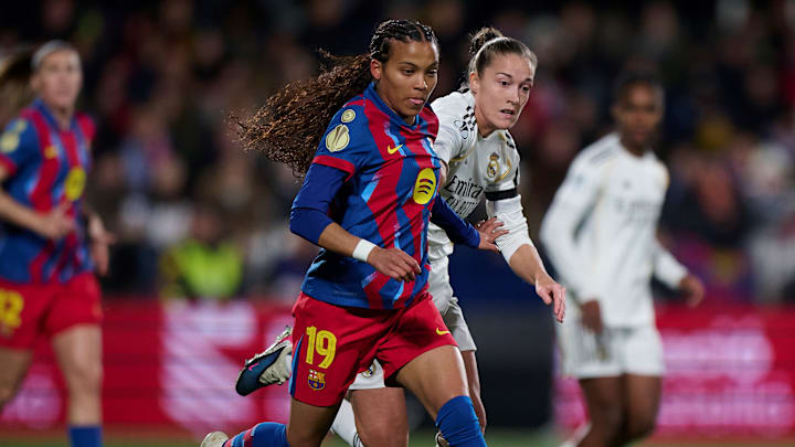 El Clásico marca a ida das quartas da Champions League feminina.
