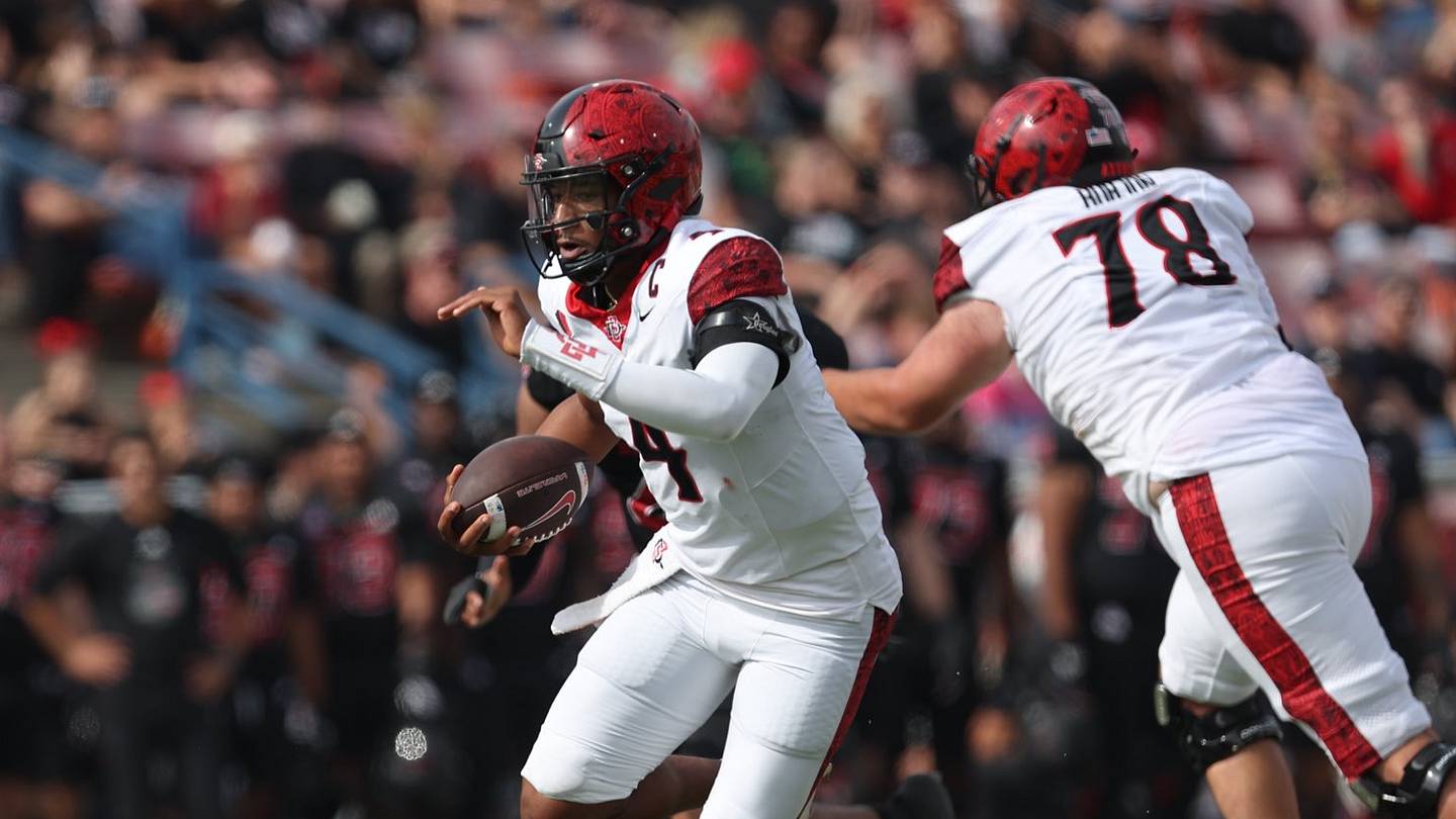 San Diego State QB Jayden Denegal a game-time decision vs. Colorado State