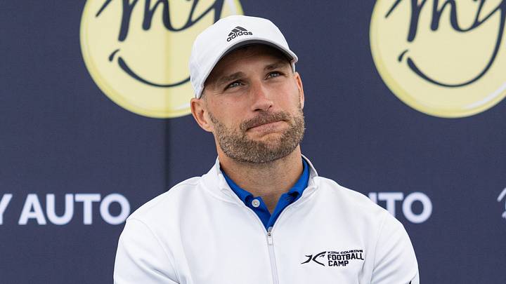 Kirk Cousins answers questions from the media during the Kirk Cousins Football Camp on Wednesday, June 24. Kirk Cousins answers questions from the media during the Kirk Cousins Football Camp on Wednesday, June 24.