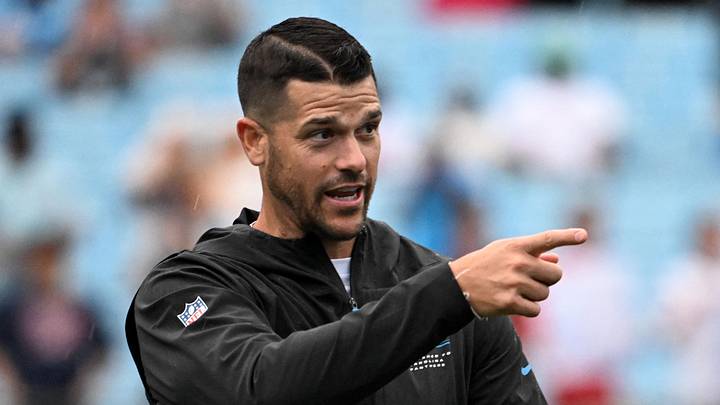 Carolina Panthers head coach Dave Canales 