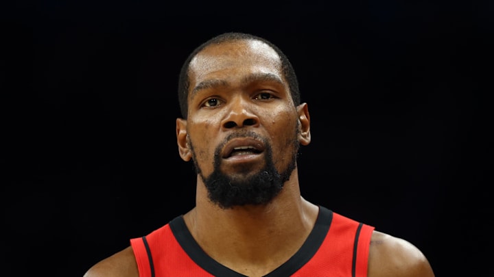 Houston Rockets forward Kevin Durant (7) against the Phoenix Suns at Mortgage Matchup Center on Apr 7, 2026.