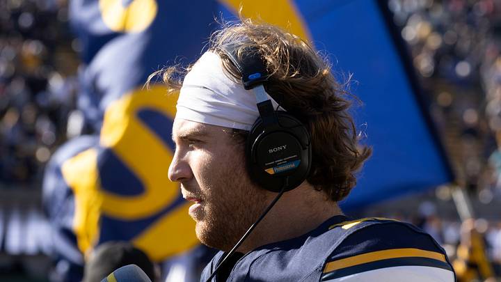 Cal quarterback Jackson Brousseau Cal quarterback Jackson Brousseau