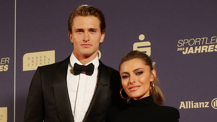 Alexander Zverev and Sophia Thomalla Alexander Zverev and Sophia Thomalla