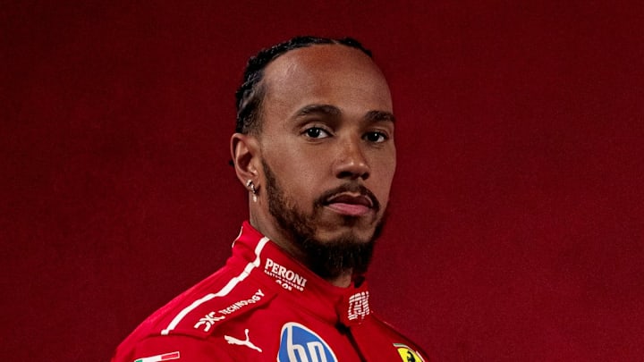 Lewis Hamilton and Charles Leclerc - 2025 Ferrari Race Suits Lewis Hamilton and Charles Leclerc - 2025 Ferrari Race Suits