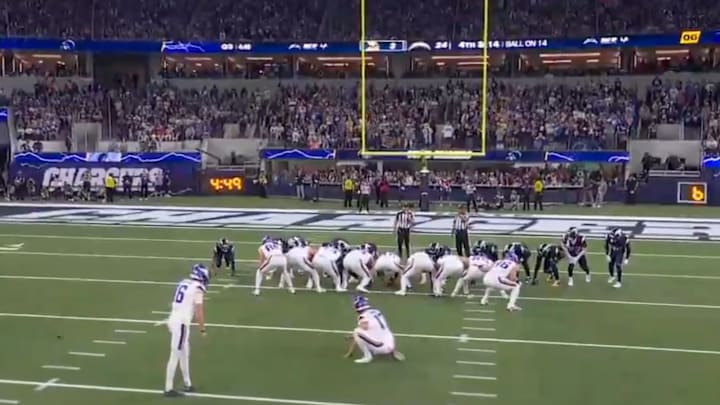 Will Reichard's previous miss led to unique on-air clarification