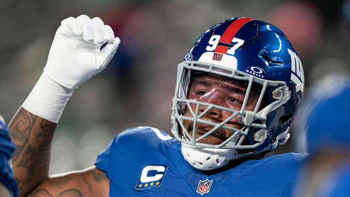 New York Giants defensive tackle Dexter Lawrence New York Giants defensive tackle Dexter Lawrence