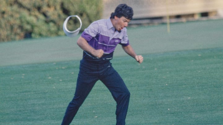 Larry Mize's Masters-clinching, 140-yard chip in 1987 is one of Augusta National Golf Club's most memorable moments. 