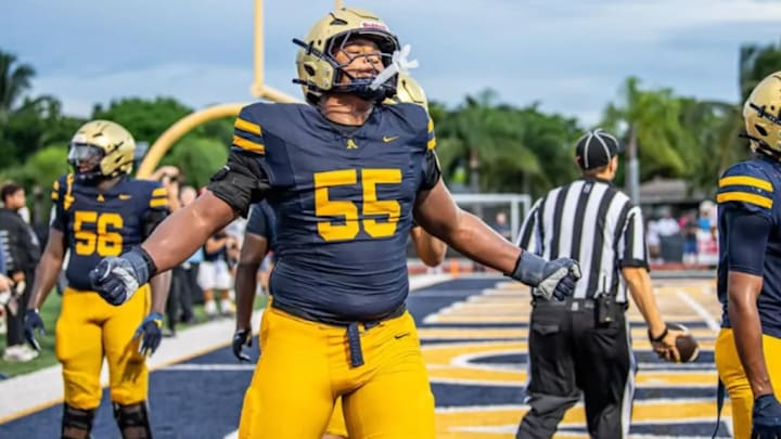 Mark Matthews is a five-star prospect and the top offensive tackle prospect from the class of 2027. 