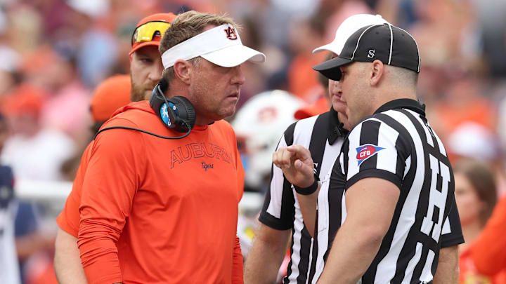 Hugh Freeze and the Auburn Tigers have self destructed in their three losses. Hugh Freeze and the Auburn Tigers have self destructed in their three losses.