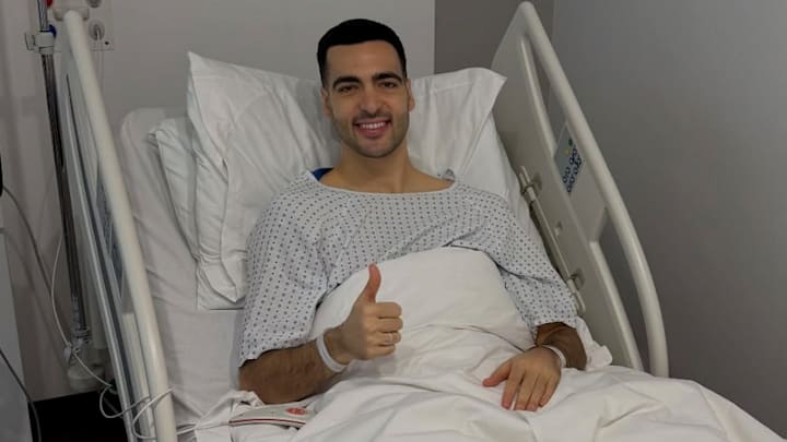 Mikel Merino tried to look on the positive side of things.