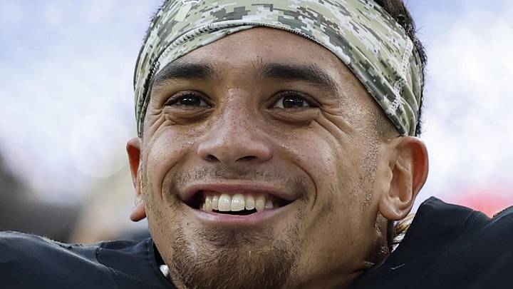 Baltimore Ravens safety Alohi Gilman Baltimore Ravens safety Alohi Gilman