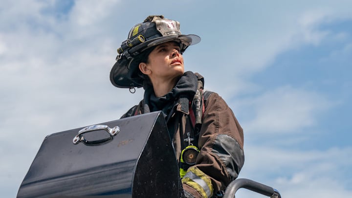 CHICAGO FIRE -- "Thank You" Episode 1421 -- Pictured: Miranda Rae Mayo as Stella Kidd 