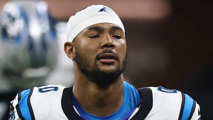 Carolina Panthers tight end Ja'Tavion Sanders