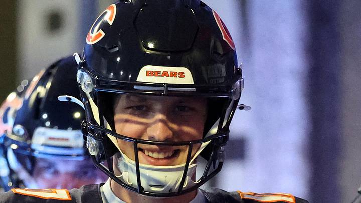 Chicago Bears quarterback Tyson Bagent