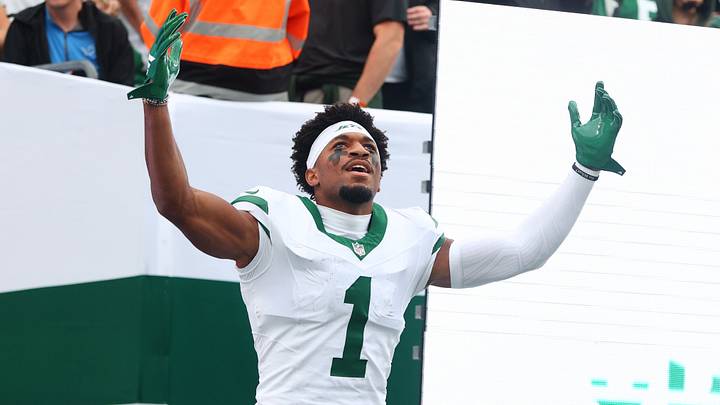 New York Jets cornerback Azareye'h Thomas New York Jets cornerback Azareye'h Thomas