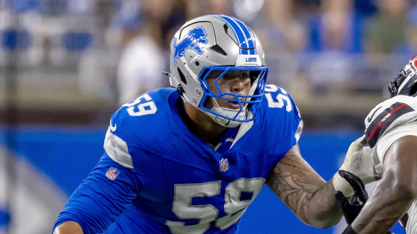 Burning Question: Can Detroit Lions OL Giovanni Manu Succeed at Guard?