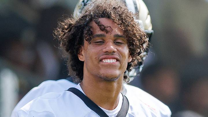 New Orleans Saints wide receiver Jordyn Tyson