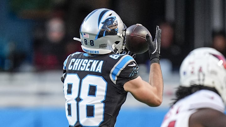 Carolina Panthers wide receiver Dan Chisena